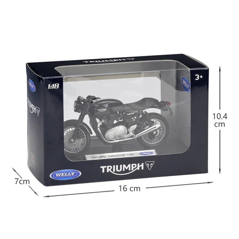 1:18 Welly TRIUMPH Thruxton 1200 литой мотоцикл| |