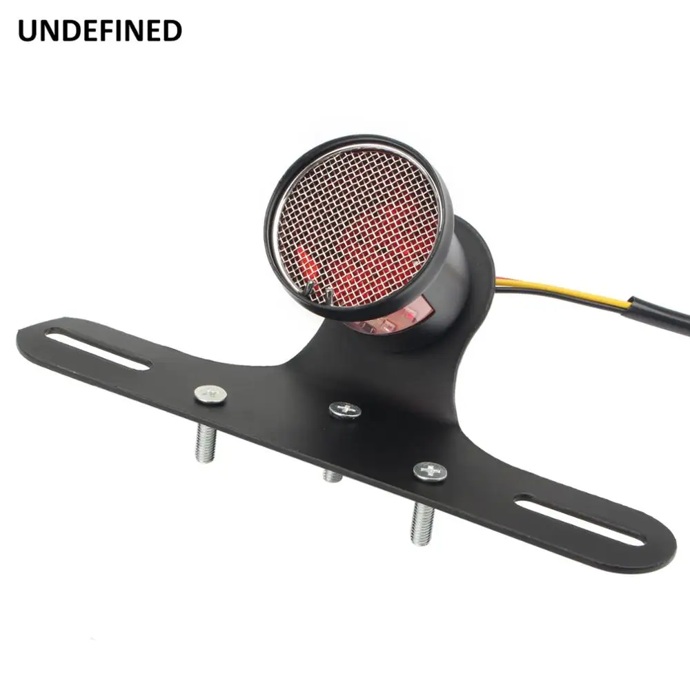 Задний фонарь для мотоцикла с номерным знаком задний кронштейн стоп светильник