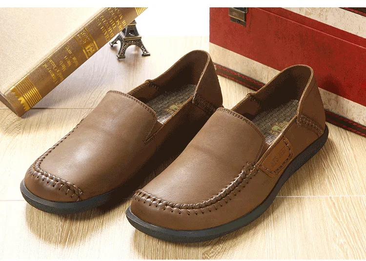 AFS JEEP 2556 Leisure men's shoes Casual walking driving British lazy boat size38-44 | Обувь