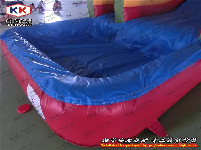 Надувная водная горка с бассейном для надувных водных игр|inflatable water slides|water slidewater
