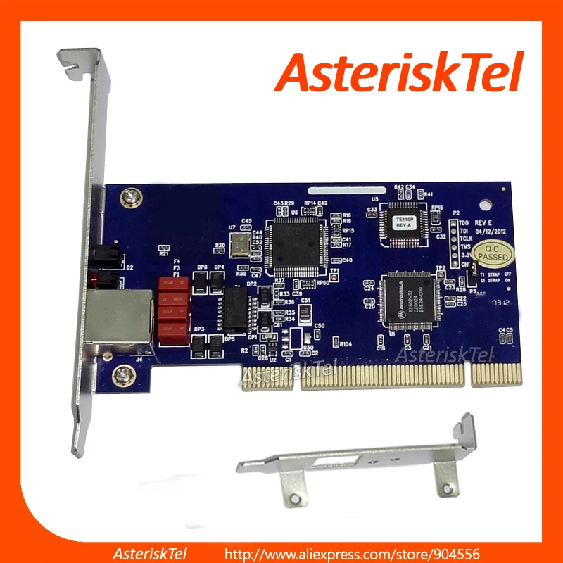 10 единиц TE110p звездочка карта с одним портом T1/E1 ISDN PRI (ListingNo.# BROD031908)|Детали