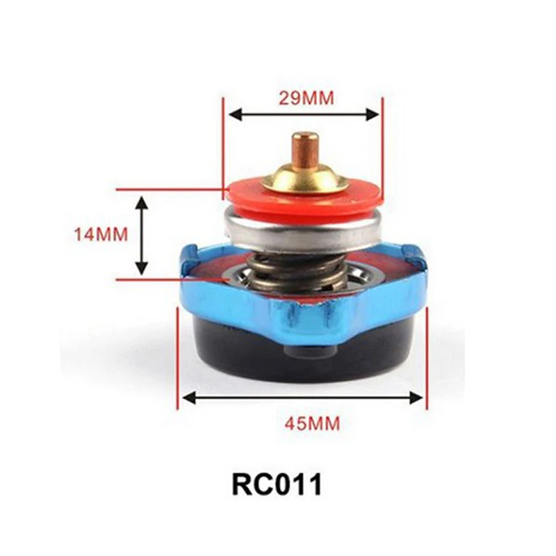 Новая Автомобильная термостатическая крышка радиатора 1 3 бар с большой головкой