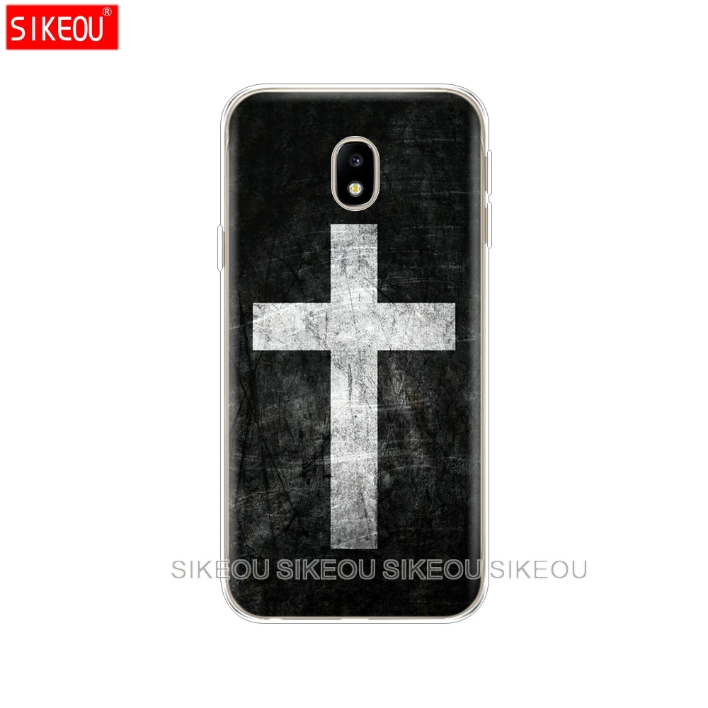 Силиконовый чехол для телефона Samsung Galaxy J3 J5 J7 2017 J330 J530 J730 PRO j2 2018 христианский Иисус