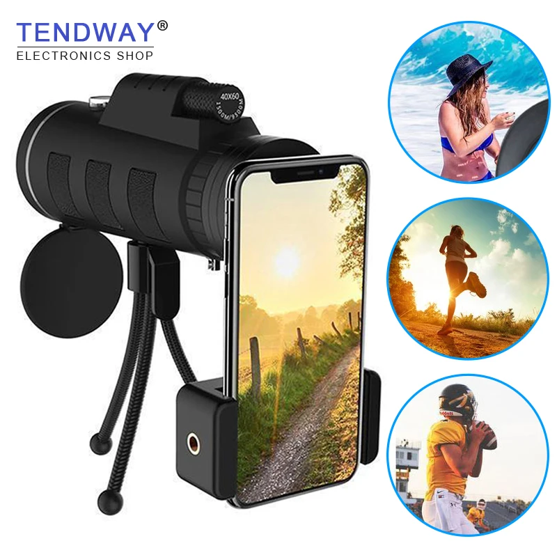 Телескопический объектив Tendway для мобильного телефона с зумом смартфона