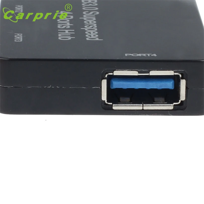 Компактный концентратор CARPRIE с питанием от USB 3 0 4 портовый Суперскоростной