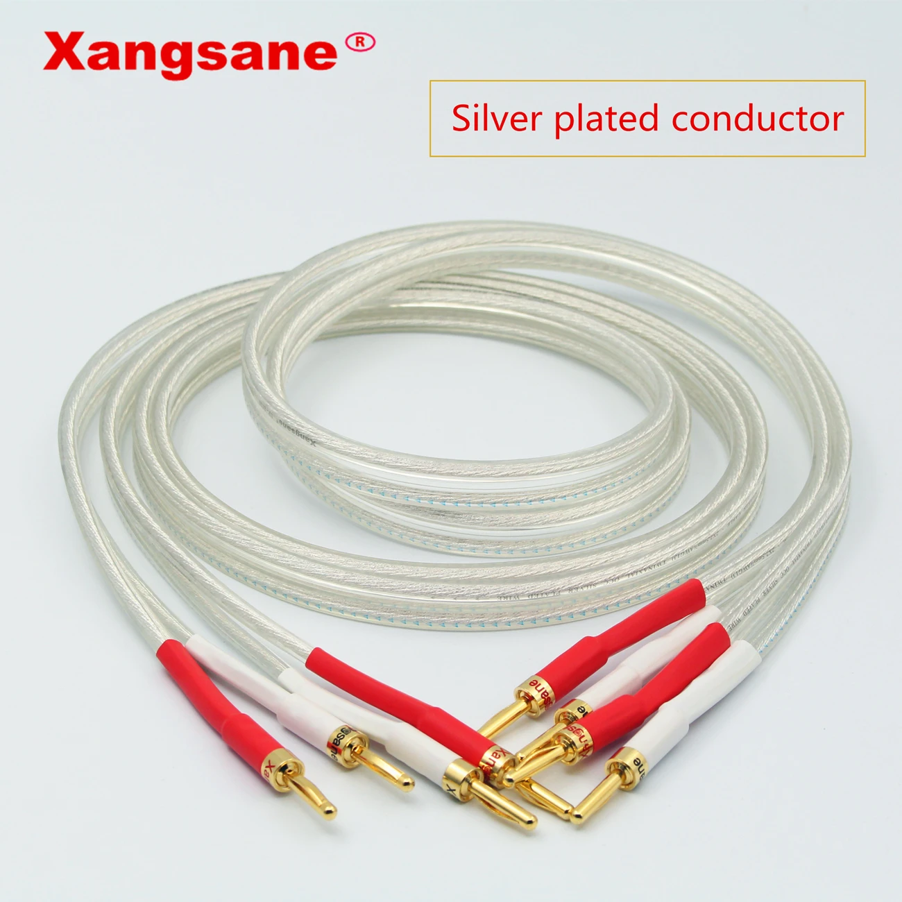 XangsanSP 8525 OCC посеребренный Hi Fi кабель для динамика высокопроизводительный