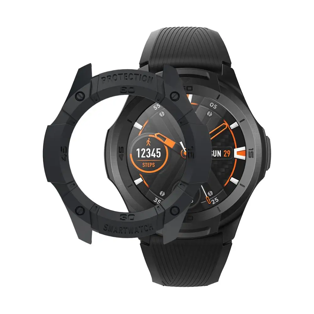 SIKAI Противоударная защита жесткого диска против царапин чехол для Ticwatch S2 Смарт
