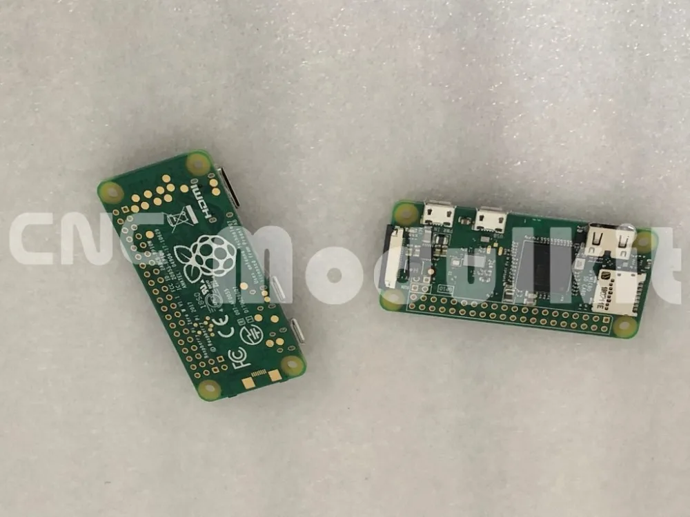 Raspberry Pi Zero W новейшая версия чипа BCM2835 1 ГГц ЦП ARM11 WIFI и Bluetooth 512 МБ ОЗУ 1080P HDMI OTG ЧПУ