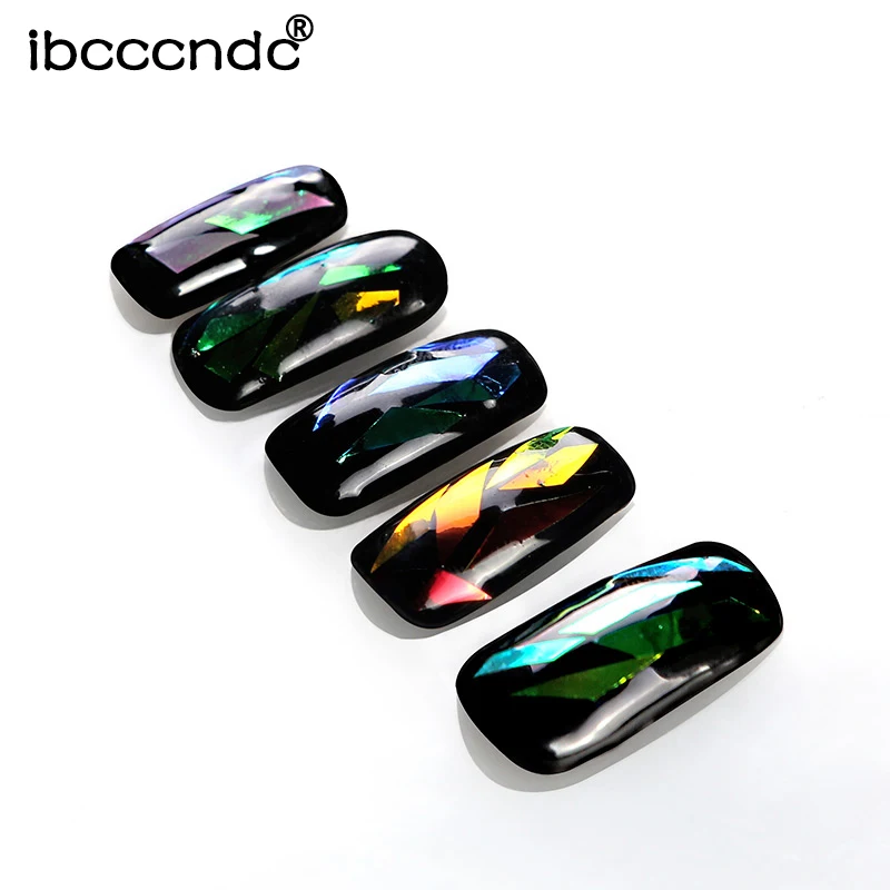 20 шт./компл. новые детали из разбитого стекла наклейки зеркальной фольги