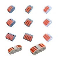 connectors mini fast wire 2 3 4 5 8 pin cage spring universal compact wiring conductor terminal block for line china