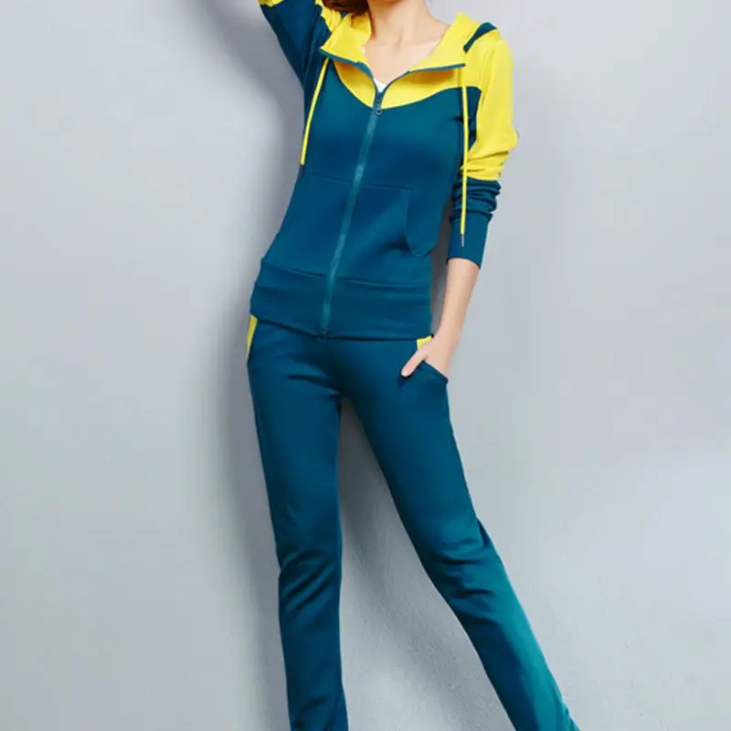 2021 осенний брендовый Комбинезон спортивный фитнес спортивные костюмы наборы