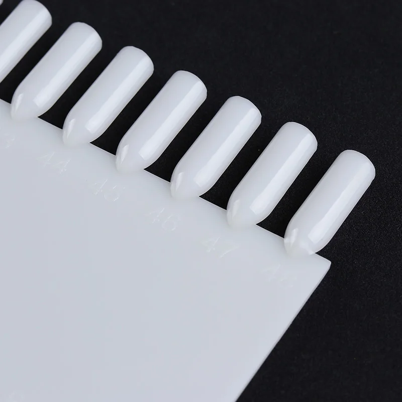 Накладные ногти Советы Дисплей Практика колесо доска палец полный цвет карты