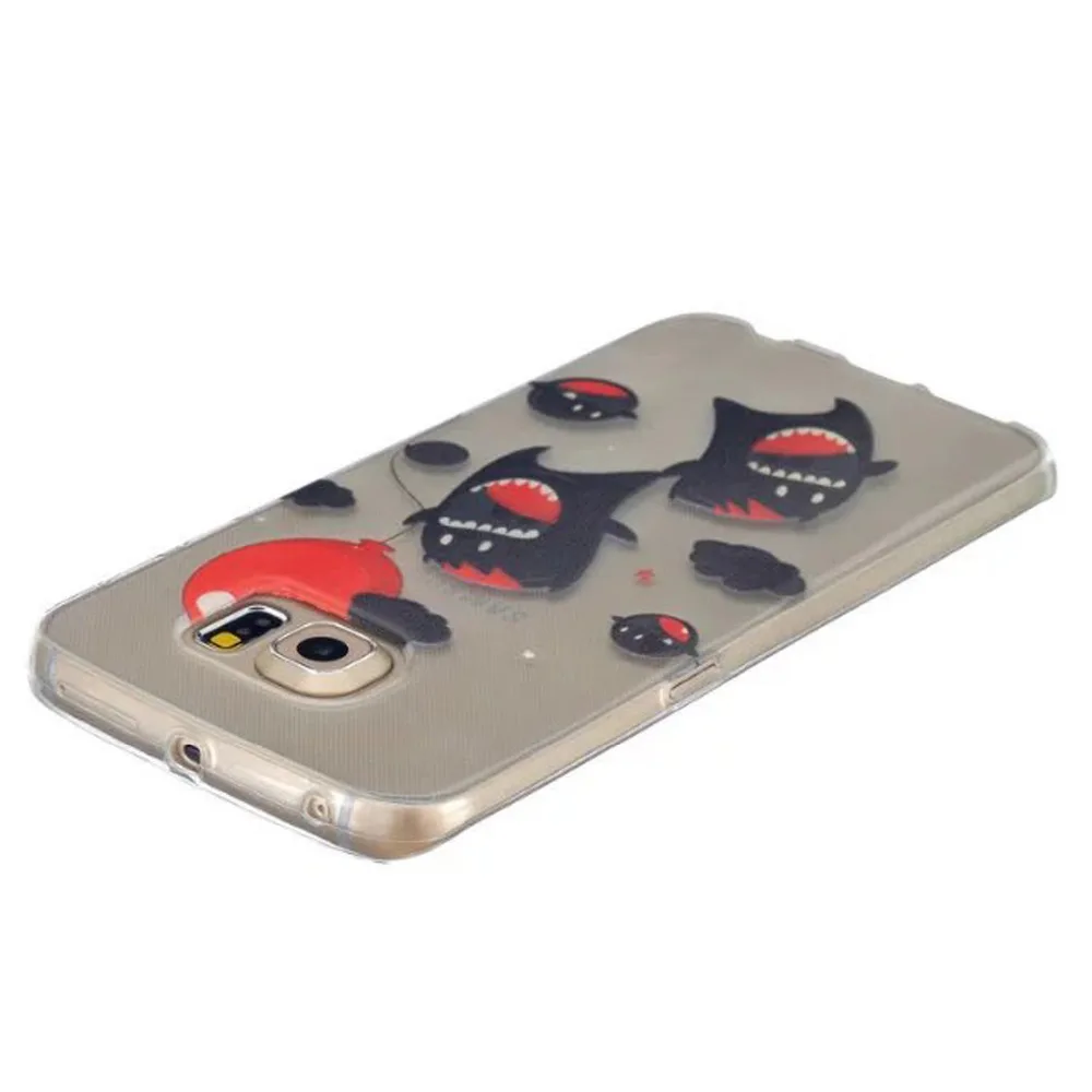 Мягкий силиконовый чехол для Samsung Galaxy S6 Edge g9250 g925 G925F 5.1 дюймов обложка Protecter ультра