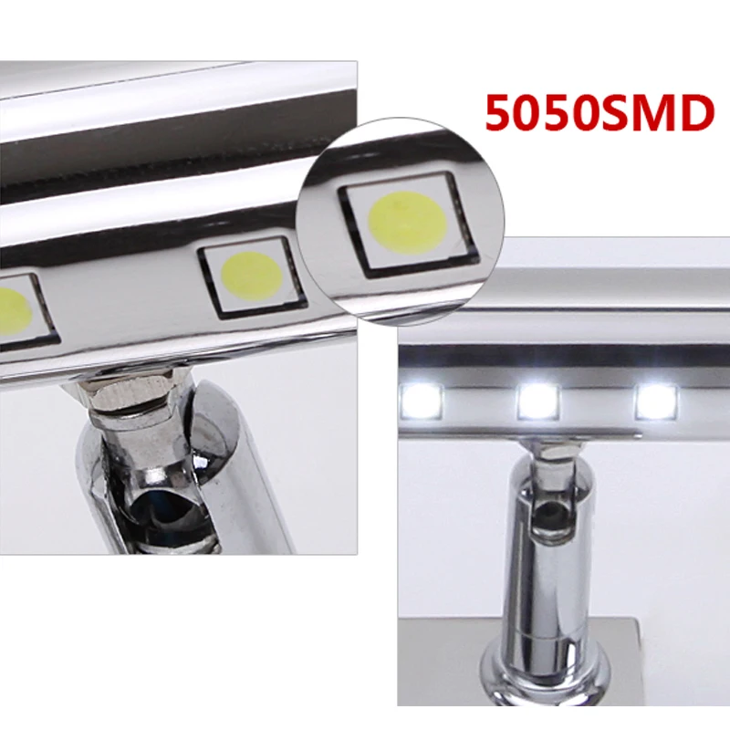 7 Вт LED Ванная комната макияж Настенные светильники Кабинета зеркало изображения