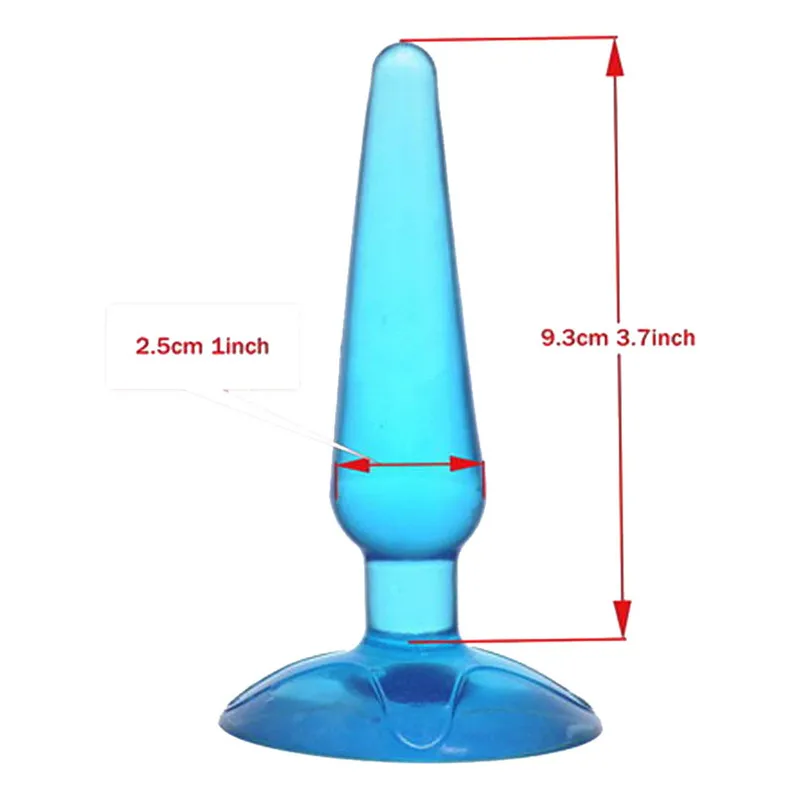 1 шт. 100% водонепроницаемый анальный секс игрушки силиконовая Анальная пробка для