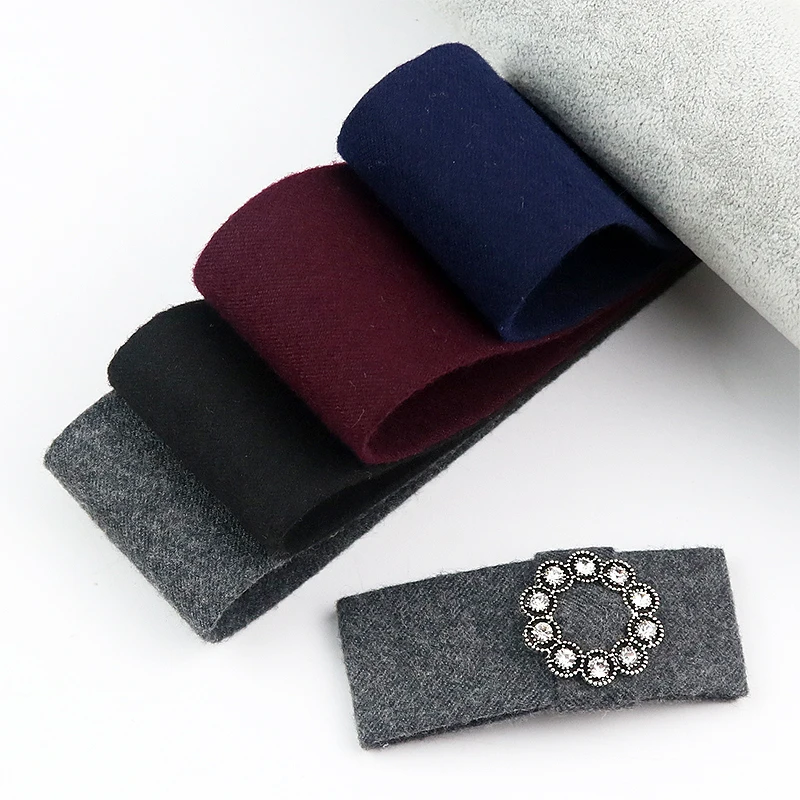 5Meter/Lot 16 30 50mm DIY Handmade Fabric Cloth Layering Faux Cotton Spandex Ribbon Tape Autumn Winter Hair Bowknot Material | Дом и сад