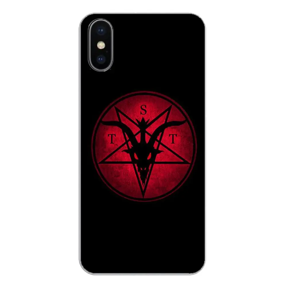 Killstar Satan Say Meow skull pentagram occult evil TPU Bag Case For Xiaomi Redmi 4X S2 3S Note 3 4 5 6 6A Por Pocophone F1 Mi |