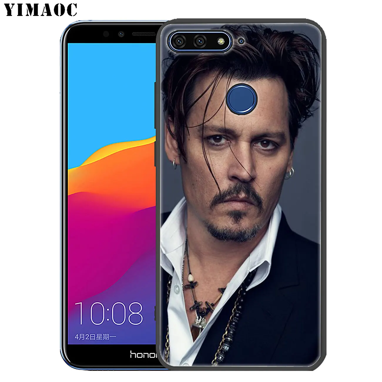YIMAOC Мягкий силиконовый чехол Джонни depp для телефона Huawei Honor 20 Pro 8C 8X 8 9 9X 10 Lite 7X 7A