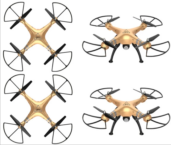 Новейший большой Радиоуправляемый Дрон X8HW Wi-Fi FPV с HD-камерой 1 МП 2 4G 4CH 6-осевой