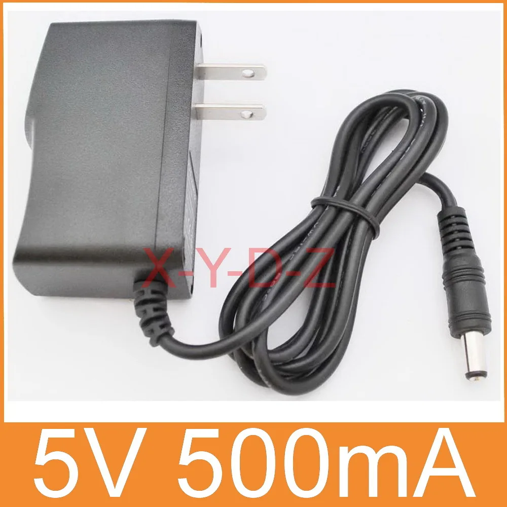 1 шт. 5V500mA 100% Новый AC 100 в 240 конвертер адаптер питания DC 5 В 0.5A 500мА источник US штекер