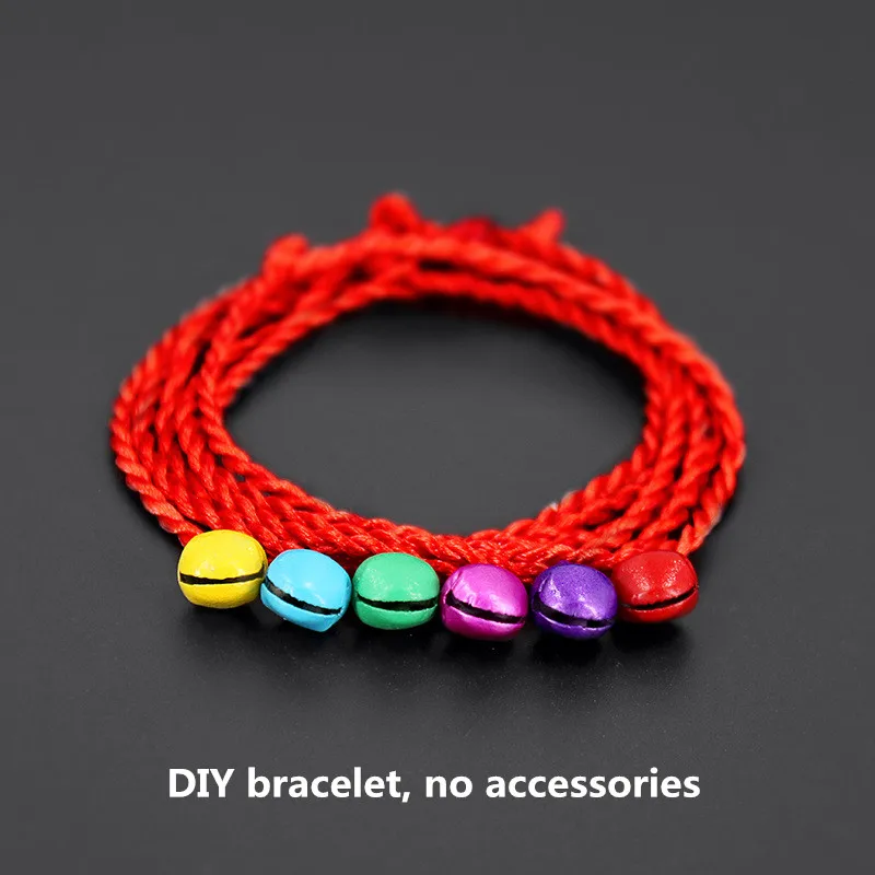 2 шт. модный браслет с красной нитью Diy Ювелирные изделия счастливый черный