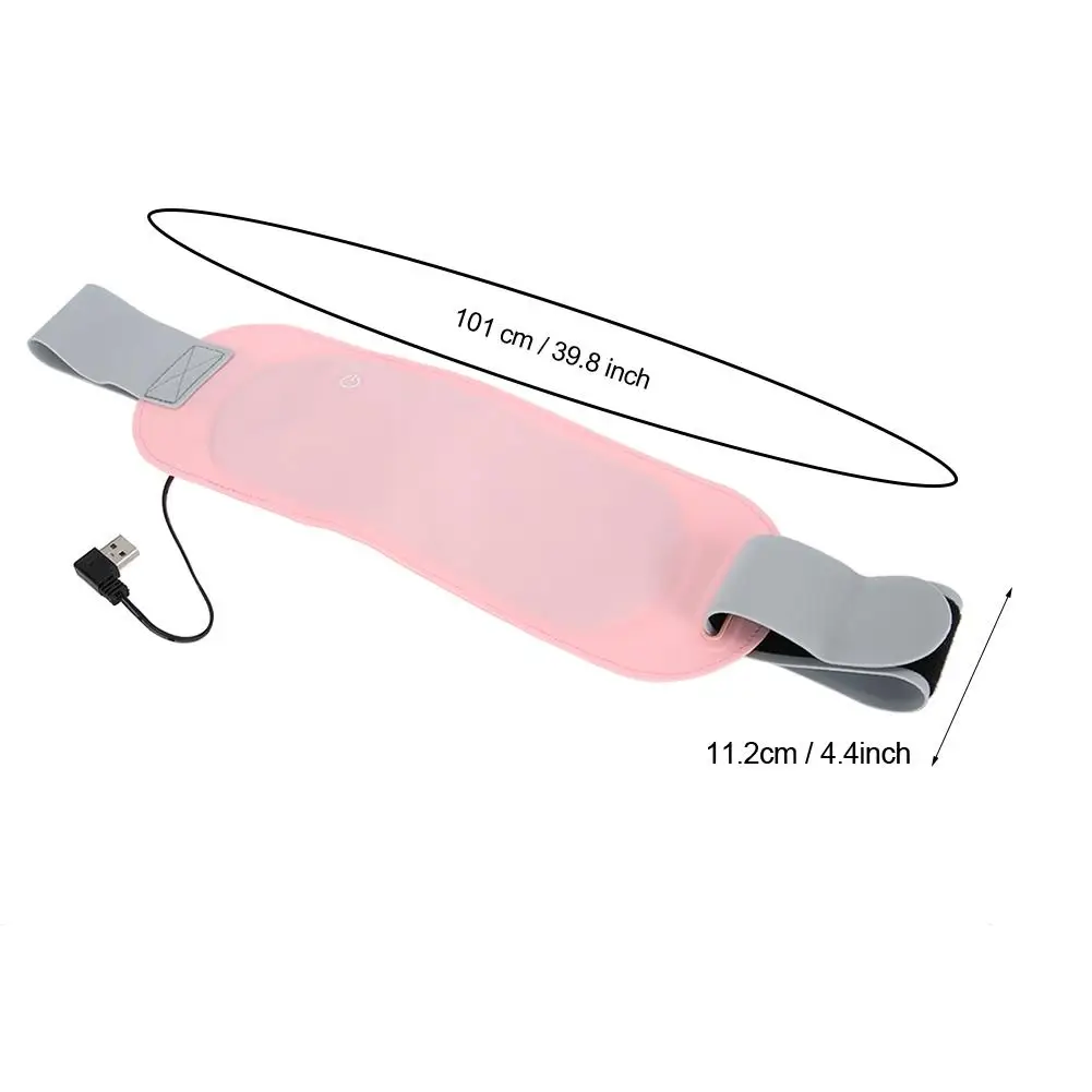 1 шт. Графен Дальний инфракрасный живот поддержка талии физиотерапия USB Подогрев матки теплый защитный пояс женский период обезболивание