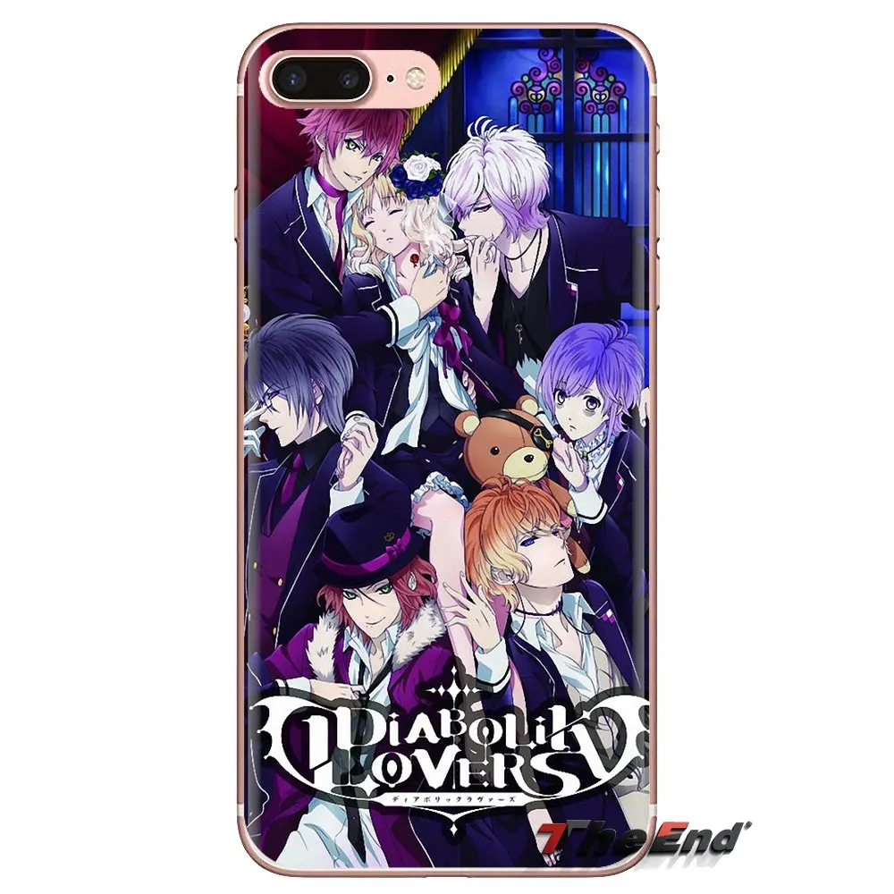 Прозрачные мягкие чехлы для Xiaomi Redmi 4A S2 Note 3 3S 4 4X 5 Plus 6 7 6A Pro Pocophone F1 Diabolik Lovers Japan Anime |