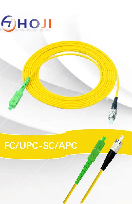 5 шт./лот 1 м FC/UPC-SC/APC Simplex 9/125 одномодовый волоконно-оптический кабель