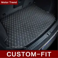 Custom fit car trunk mat for Audi A1 A3 A4 A6 A7 Q3 Q5 Q7 TT 3D car-styling heavy duty all weather tray carpet cargo liner