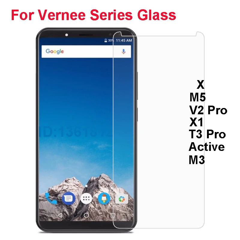 Защитная пленка для телефона Vernee V2 T3 Pro защитная из закаленного стекла X M5 X1 Active M3