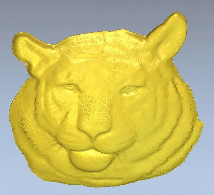3d-фон для ЧПУ в формате STL file Panno tiger | Инструменты