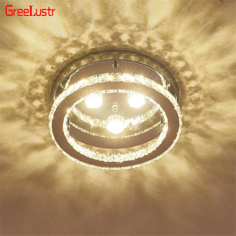 

Хрустальный блеск люстры, потолочные светильники Modern Led Мерцающая Люстра для коридора, лестницы, кухни, лампа для домашнего декора, осветите...