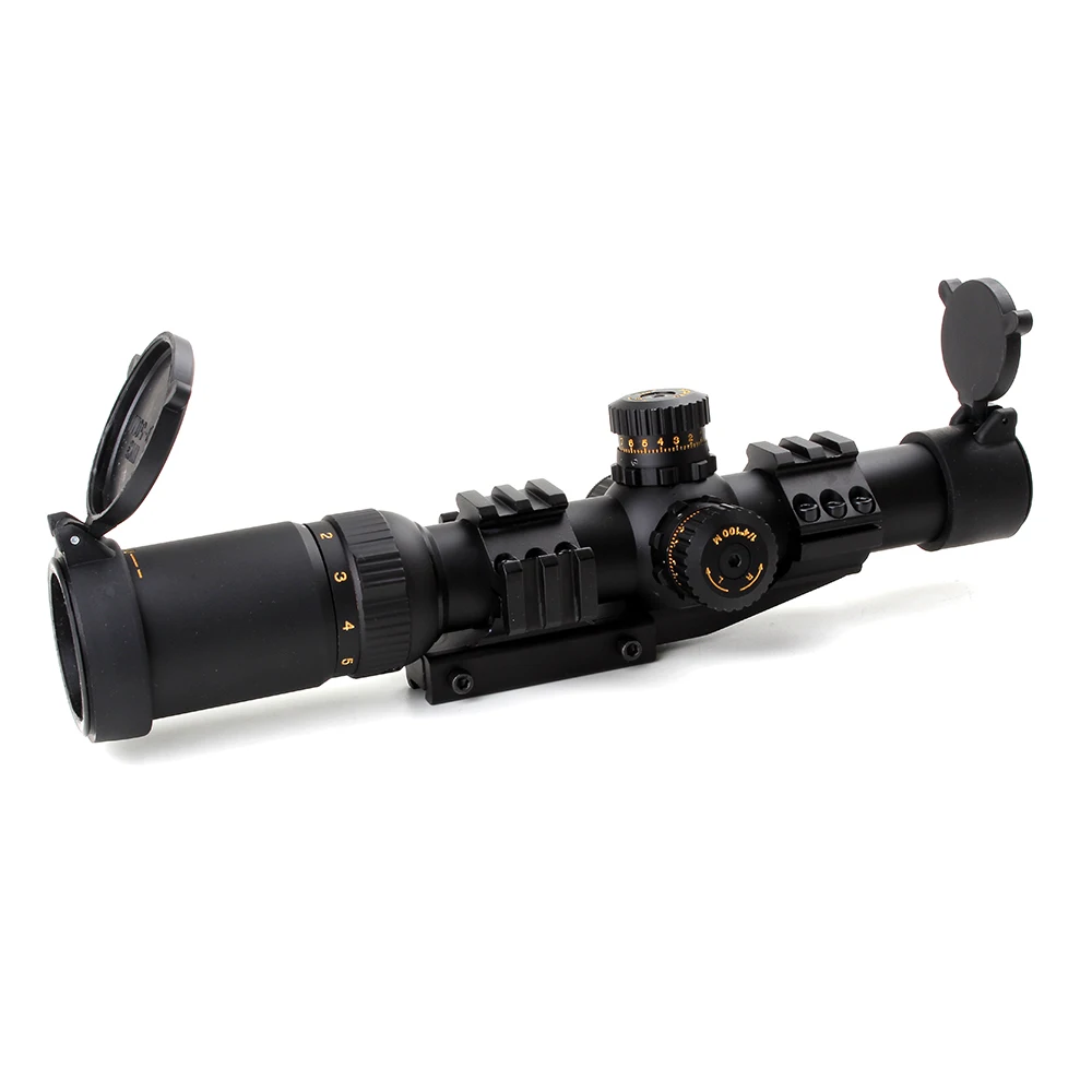 Снайпер NT 1 6X24 L Охота Riflescopes тактический оптический прицел компактный Mil dot стекло