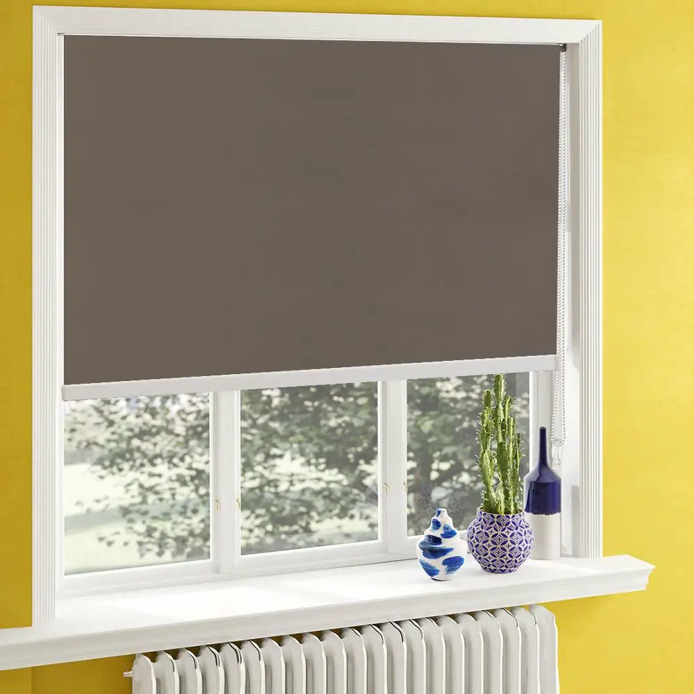 Классические затемняющие шторы в европейском простом стиле с задней стороной