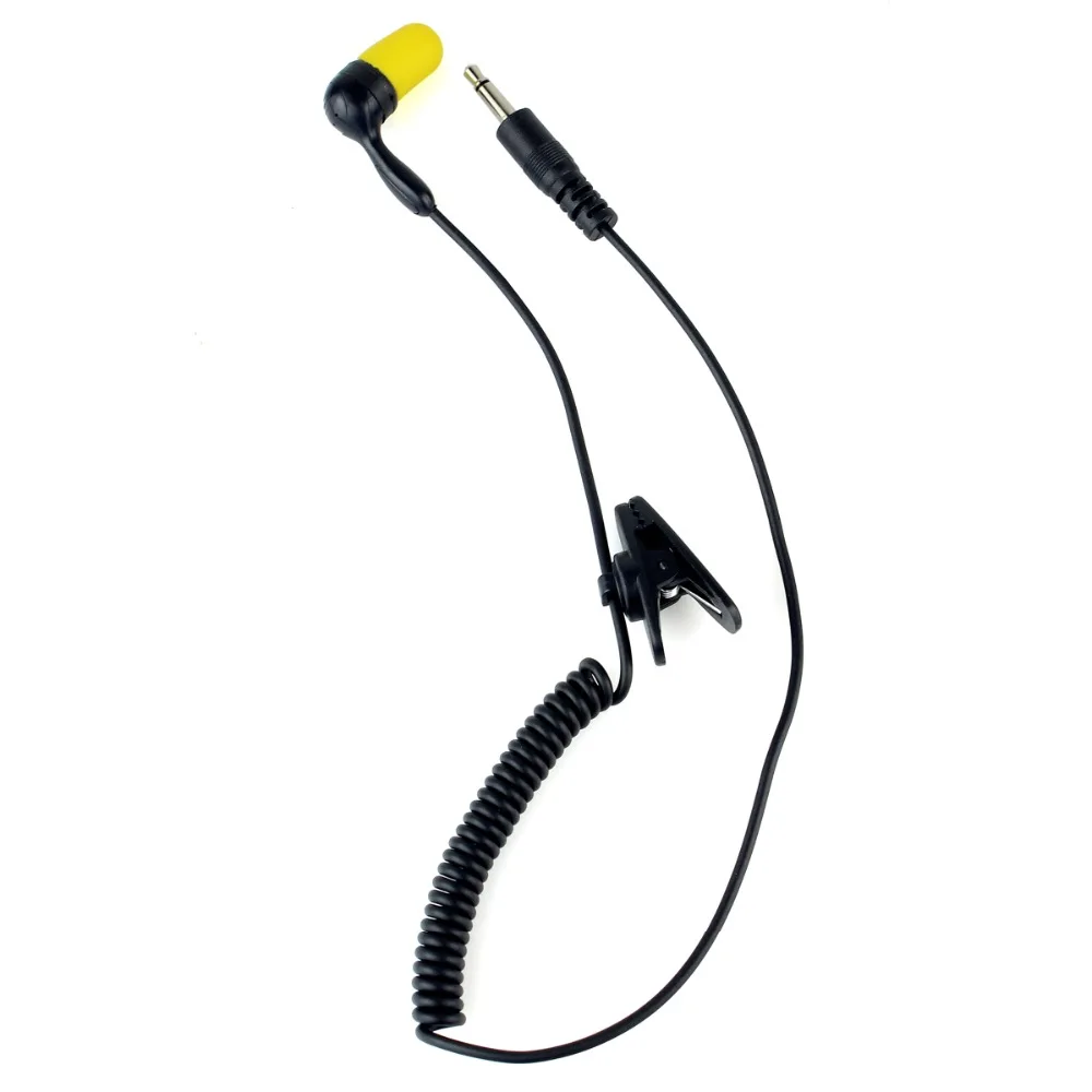 Spring Line Listen Only Receive Earpiece 3.5mm Mono Jack Unilateral Headset HT1000 HT1250 XTS5000 Straight | Спорт и развлечения