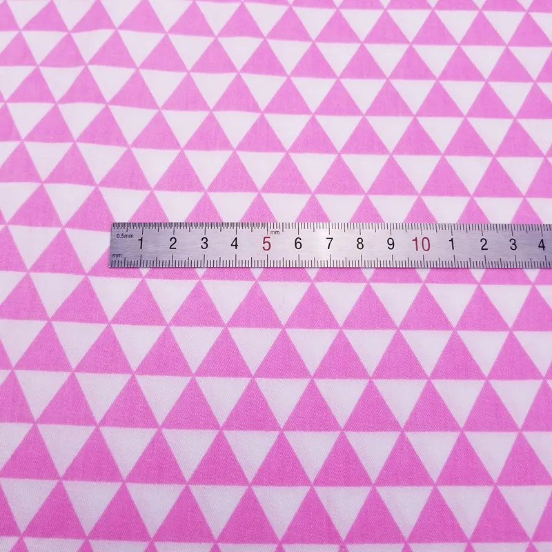 Хлопчатобумажная саржевая ткань 2 шт./лот 100% хлопок печатная хлопчатобумажная