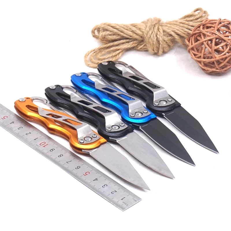 Складной нож для выживания охоты тактические ножи с брелоком
