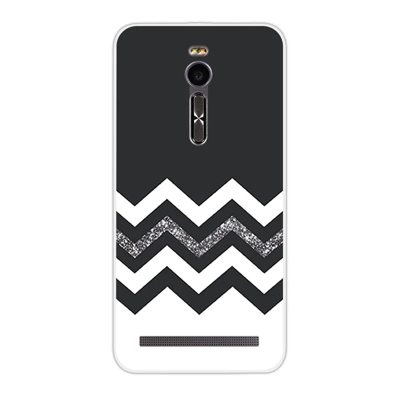 Для Asus Zenfone 2 ZE551ML чехол для телефона мягкий силиконовый Темный задний Чехол TPU