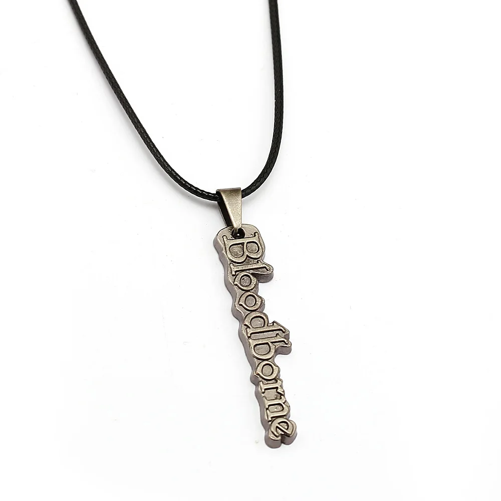 Ожерелье цепочка из кожи винтажное металлическое ювелирное изделие с кулоном в