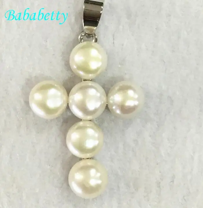 Бесплатная цепь из натурального пресноводного жемчуга 18KGP подарок | Украшения и