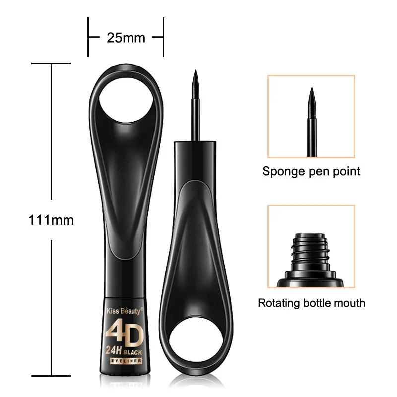 Профессиональный макияж черный глаз лайнер Косметика стенд кольцо для телефона