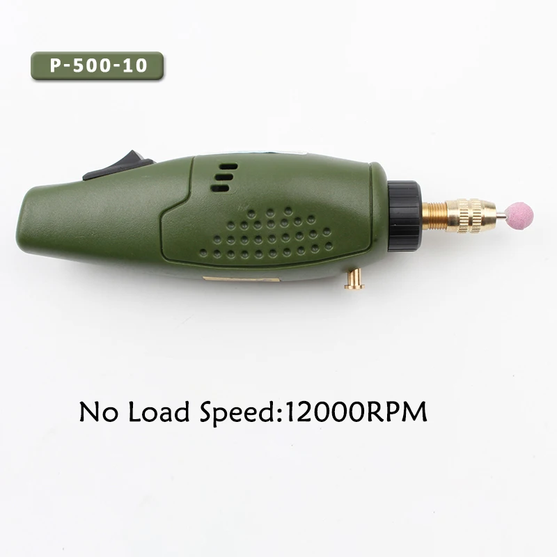 P-500-10 500-8 электрическая шлифовальная ДРЕЛЬ Dremel Стиль Мини гравировальная дрель шлифовальный набор аксессуаров Многофункциональный гравировальный станок мощность T - Цвет: P-500-10