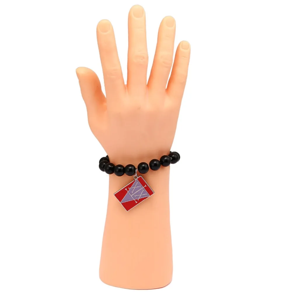 Браслет из искусственных камней Hunter x с бусинами 10 мм|bracelet anime|bead braceletstone bead bracelet |