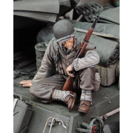 1/35 модельная фигурка из смолы разобранный Неокрашенный набор 741|Наборы для