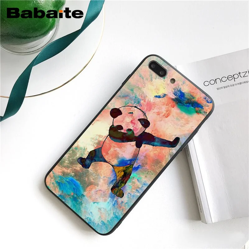 A2 Babaite панда Dab на EM чехол для телефона для iphone 11 Pro 11Pro Max 5 5Sx 6 7plus 8 8Plus X XS MAX XR - Цвет: A2