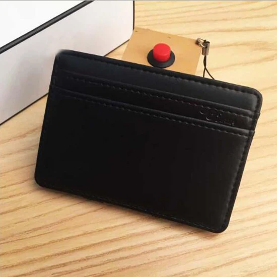 Новые модные мужские креативные Чехлы для карт кошелек с зажимом монет маленький