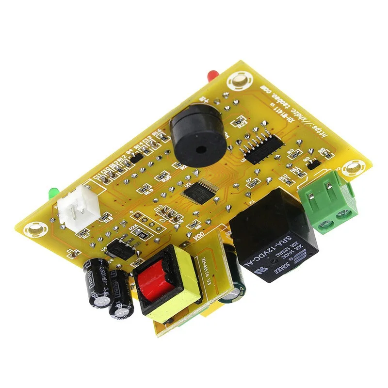 XH-1411 W1411 AC110-220V цифровой контроллер температуры три окна дисплей Многофункциональный Контроль температуры Переключатель DC12V