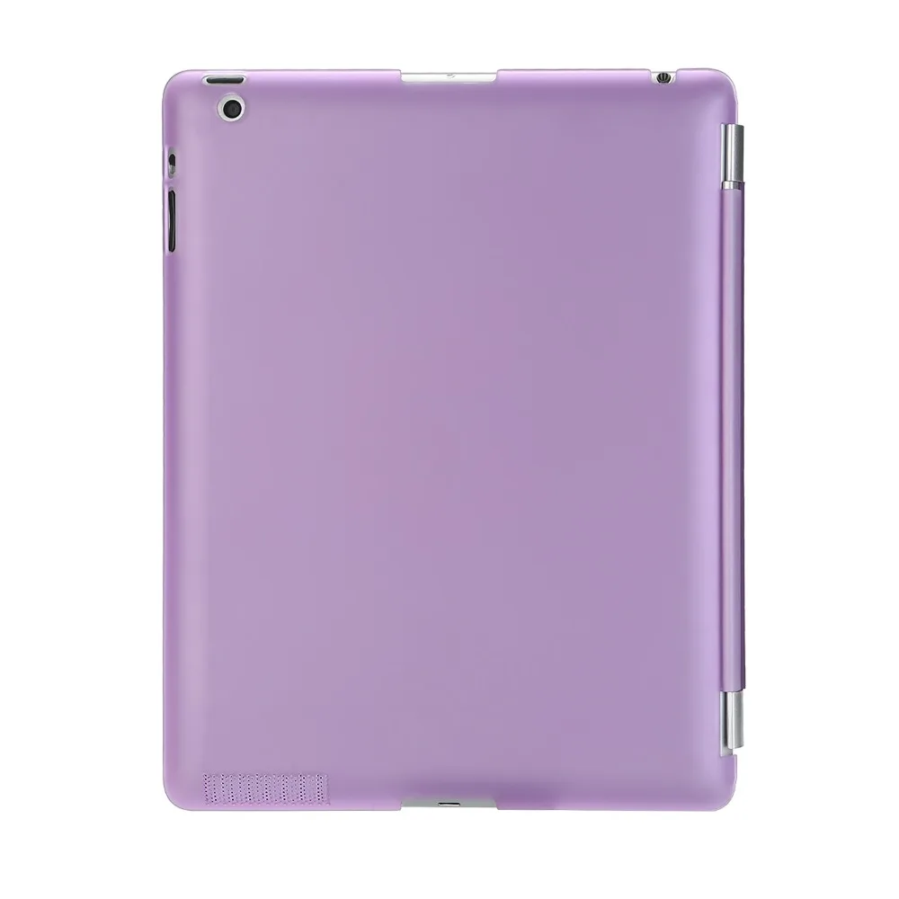 Чехол для планшета, ультра тонкий чехол-подставка для ipad 2/3/4+ Прозрачный чехол на заднюю панель+ стилус+ чистая ткань+ защитная пленка HD