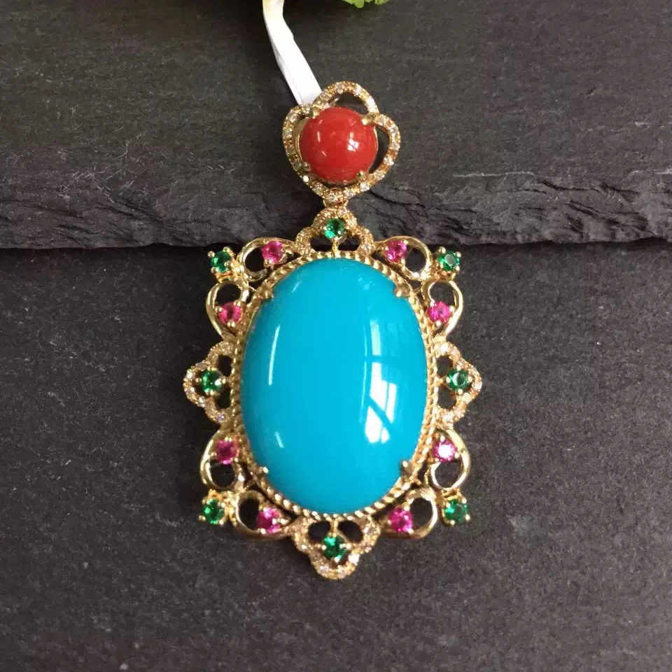 Ювелирные изделия модное ожерелье из настоящего 18 каратного розового золота с