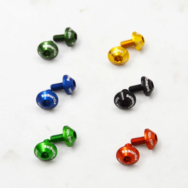 Болты для горного велосипеда FOURIERS болты в форме гриба винты бутылки 1 3 г